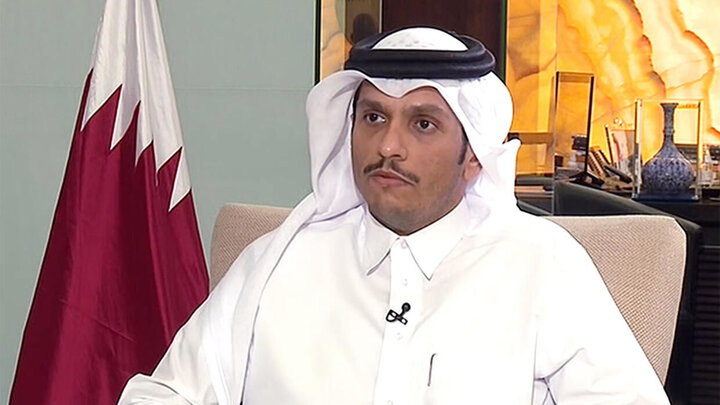 نخست وزیر قطر: آتش بس غزه بدون عقب نشینی کامل اسرائیل امکان پذیر نیست